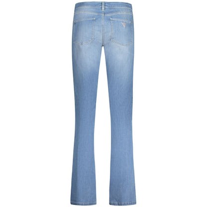 Guess Jeans Jeans Azzurro de algodón para mujer