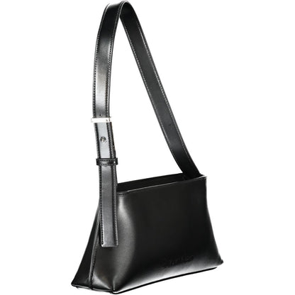 Bolso de mano Calvin Klein negro de poliéster para mujer