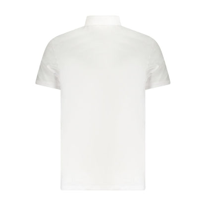 Polo de hombre Calvin Klein de algodón blanco