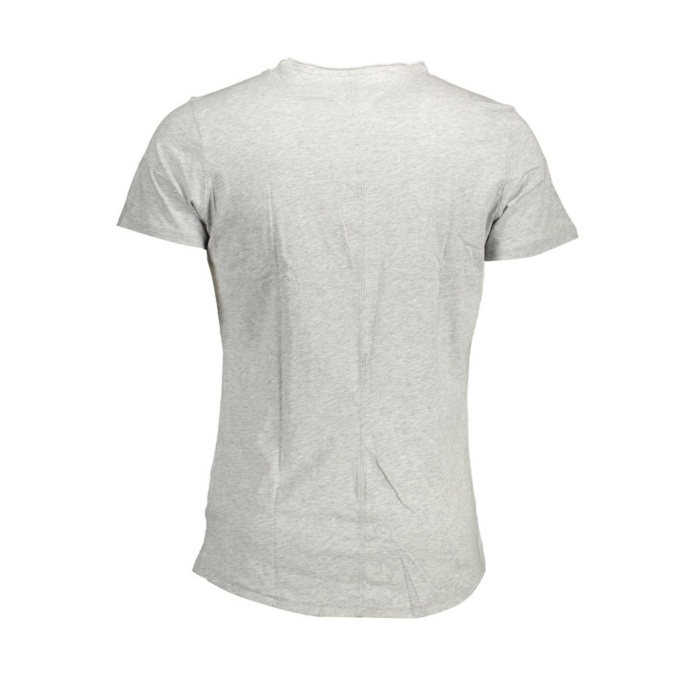 Tommy Hilfiger Camiseta de algodón gris para hombre