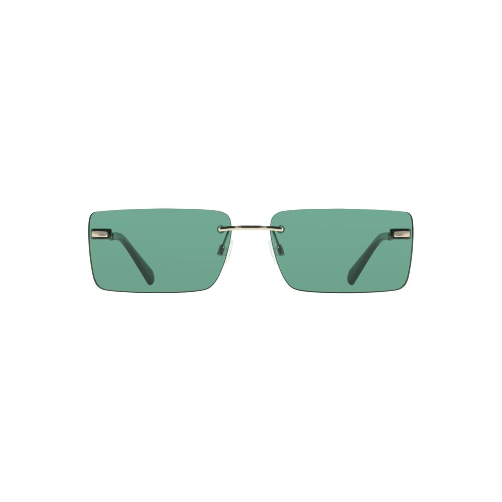 Calvin Klein Gafas de Sol Verde Metálico para Mujer