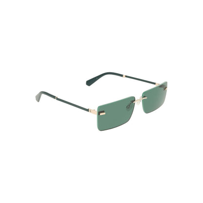 Calvin Klein Gafas de Sol Verde Metálico para Mujer
