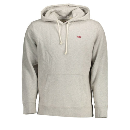 Sudadera de algodón gris para hombre Levi's