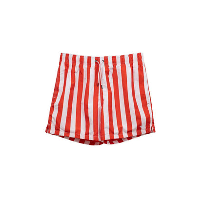 Bañador Emporio Armani de poliéster rojo