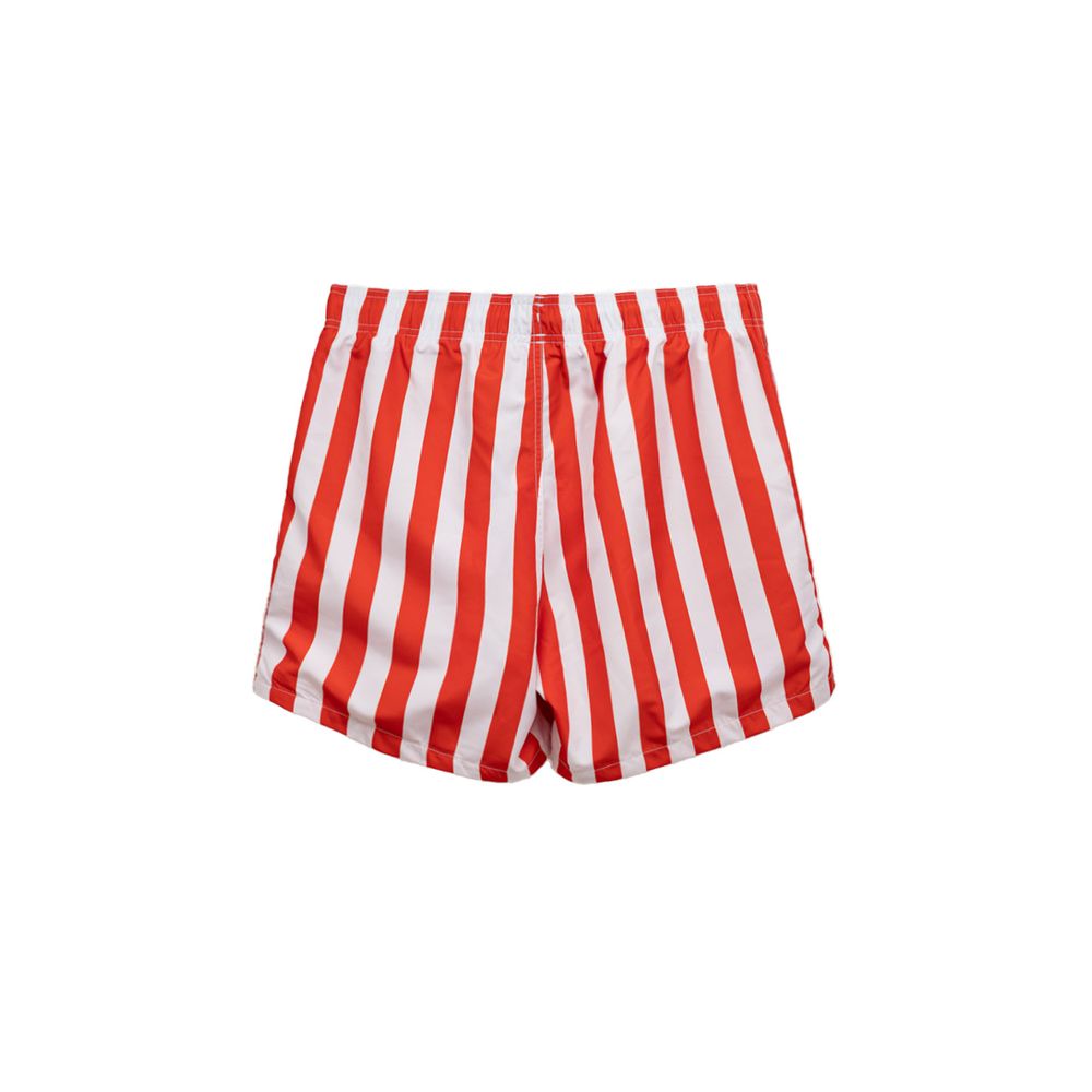 Bañador Emporio Armani de poliéster rojo