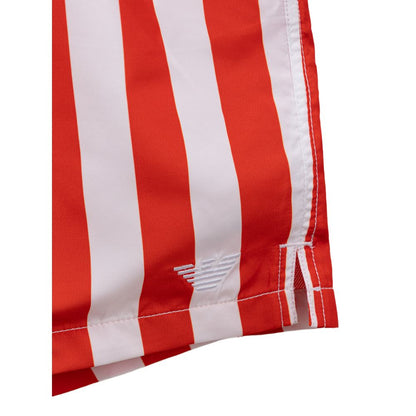 Bañador Emporio Armani de poliéster rojo