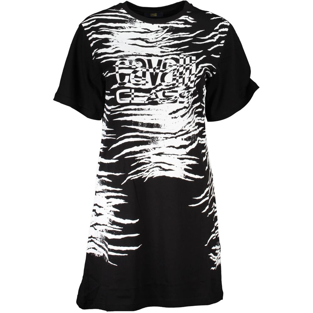 Vestido Cavalli Class de algodón negro para mujer
