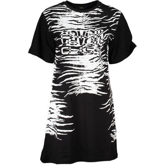 Vestido Cavalli Class de algodón negro para mujer