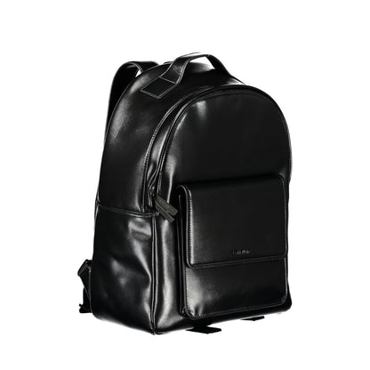 Mochila urbana elegante Calvin Klein negra con compartimento para portátil