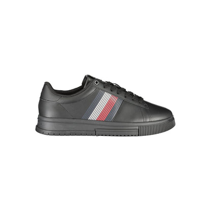 Zapatilla para hombre Tommy Hilfiger de poliuretano negra