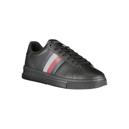 Zapatilla para hombre Tommy Hilfiger de poliuretano negra