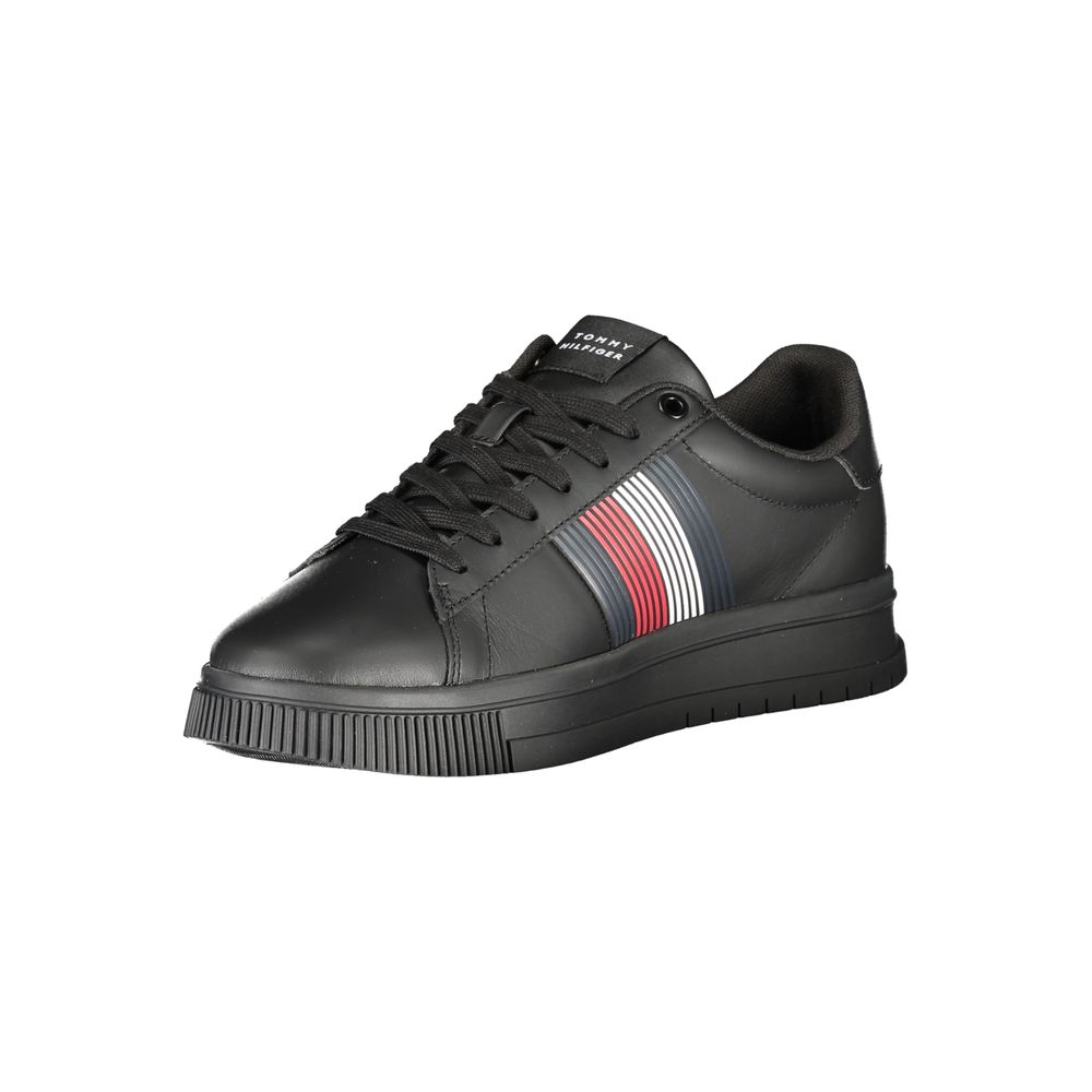 Zapatilla para hombre Tommy Hilfiger de poliuretano negra