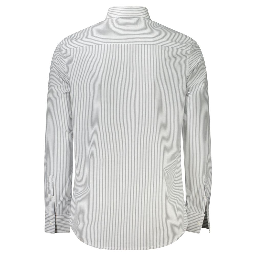 Camisa de hombre de algodón blanca Calvin Klein