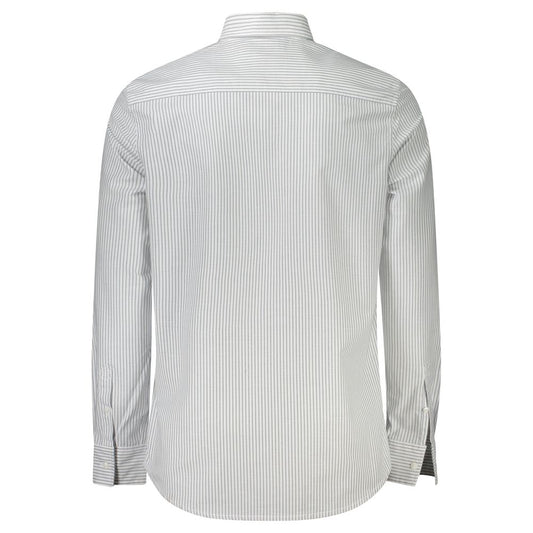 Camisa de hombre de algodón blanca Calvin Klein