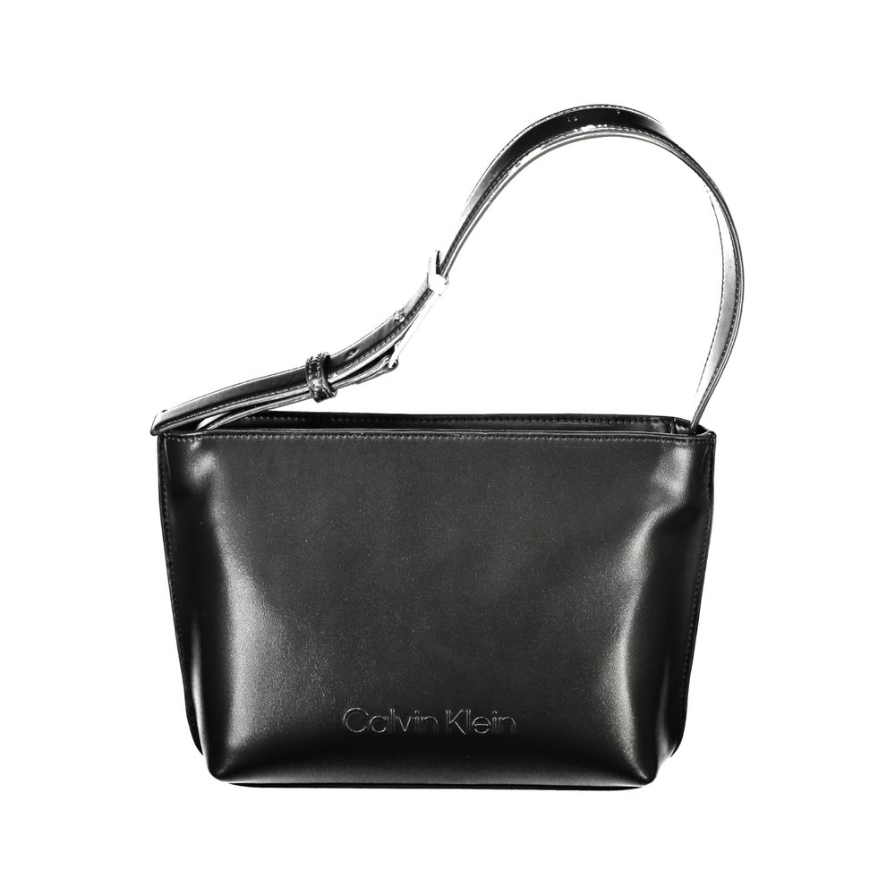 Bolso de hombro Calvin Klein de poliéster negro para mujer