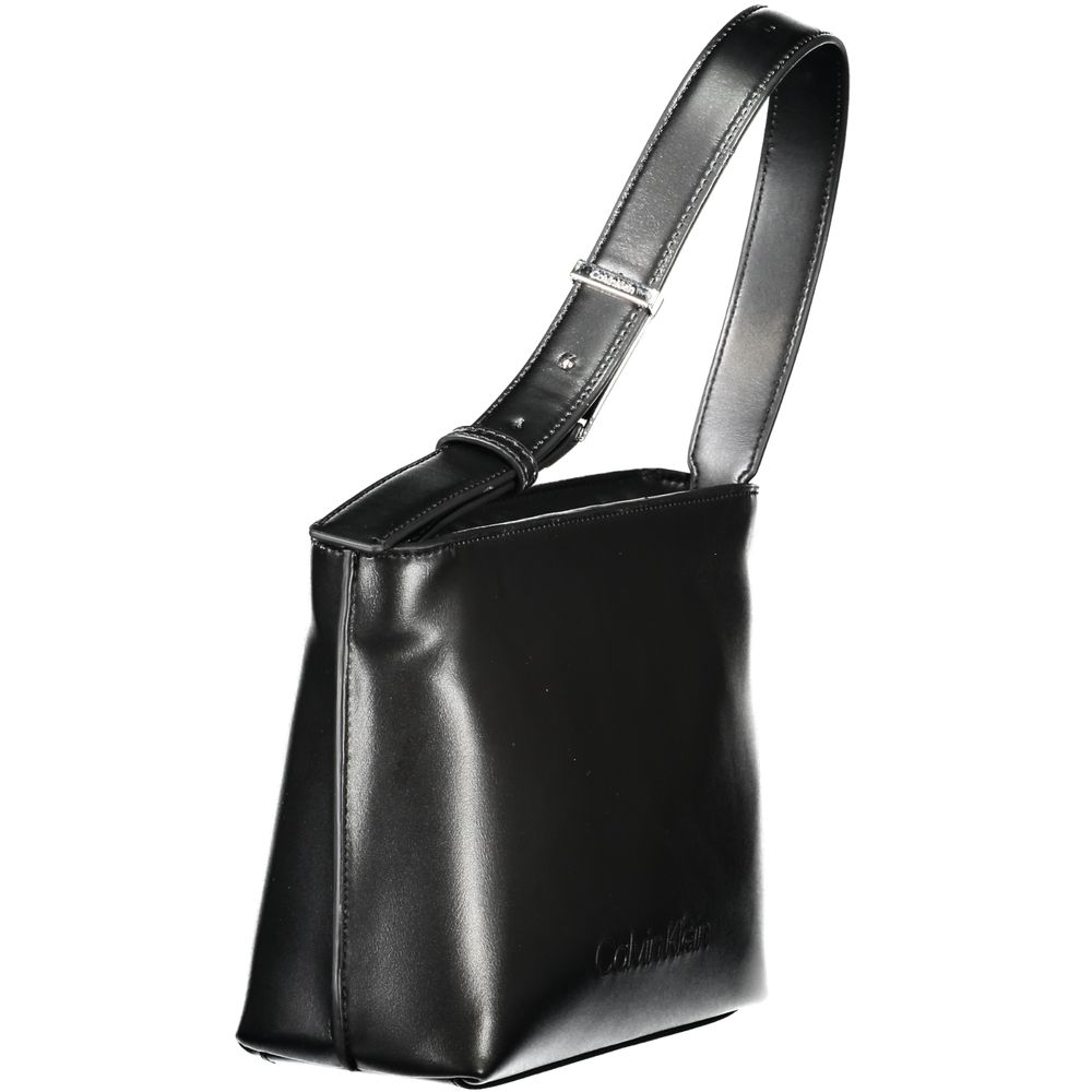 Bolso de hombro Calvin Klein de poliéster negro para mujer