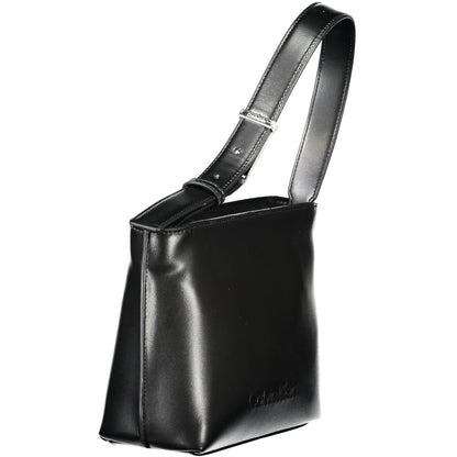 Bolso de hombro Calvin Klein de poliéster negro para mujer