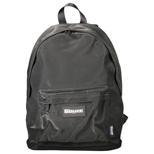 Mochila Blauer negra de poliéster para hombre