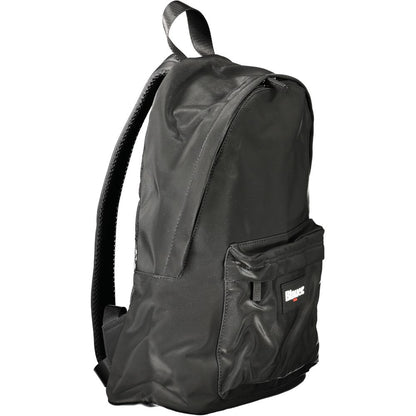 Mochila Blauer negra de poliéster para hombre