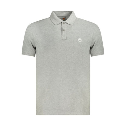 Camisa Polo Gris de Algodón para Hombre Timberland