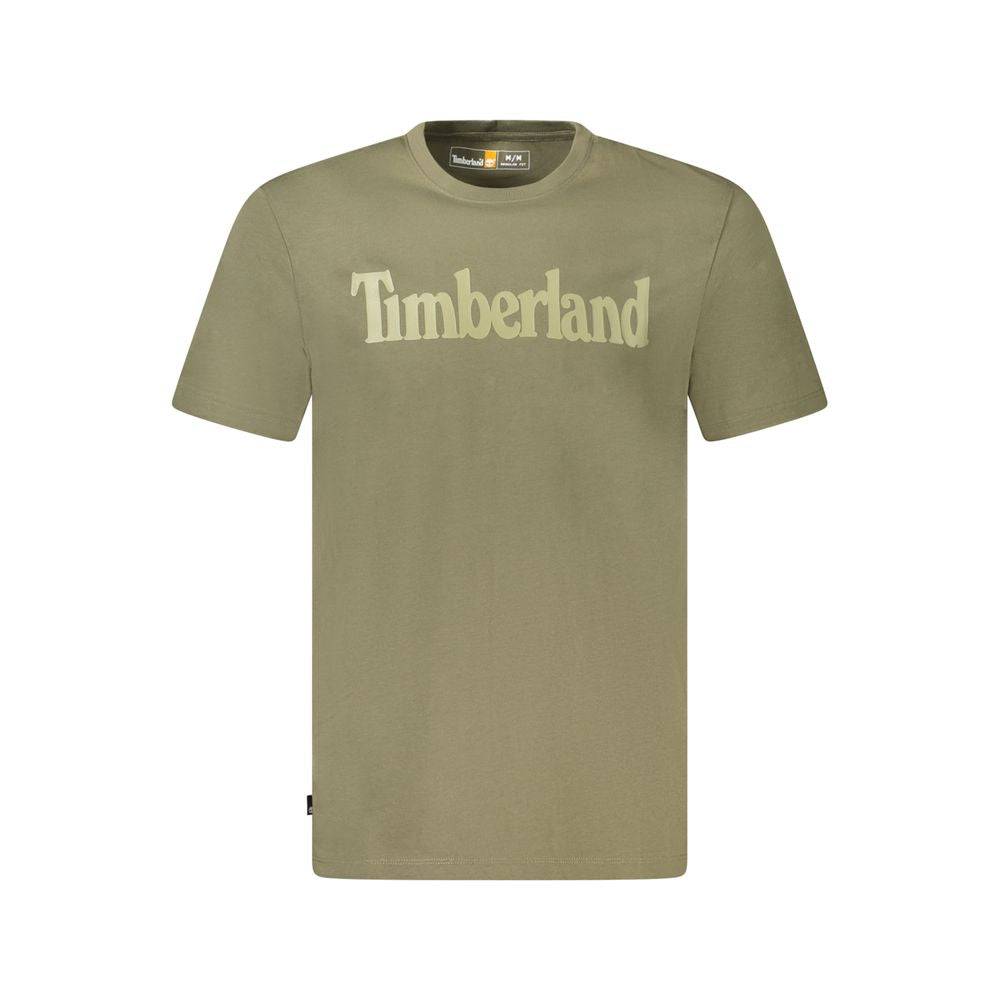 Camiseta Timberland de Algodón Orgánico Verde para Hombre