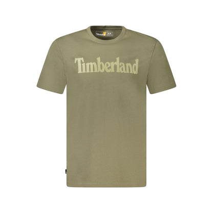 Camiseta Timberland de Algodón Orgánico Verde para Hombre