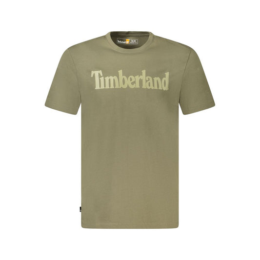 Camiseta Timberland de Algodón Orgánico Verde para Hombre