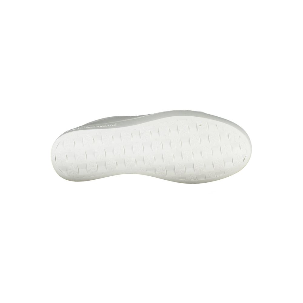 Zapatillas deportivas de cuero blanco Calvin Klein para mujer