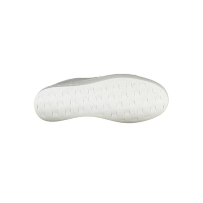 Zapatillas deportivas de cuero blanco Calvin Klein para mujer