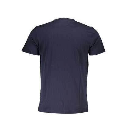 Camiseta de Algodón Azul para Hombre Cavalli Class