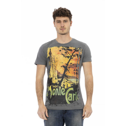 Trussardi Action Men's T-shirt 90% Cotton