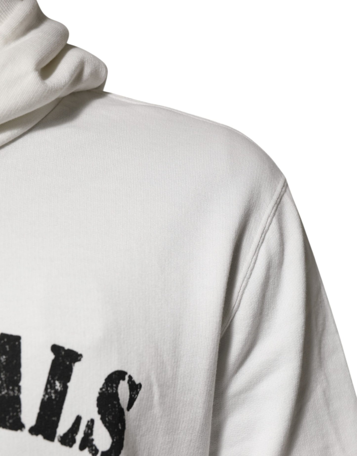 Sudadera con capucha Dolce & Gabbana de algodón blanco con estampado DG ROYAL