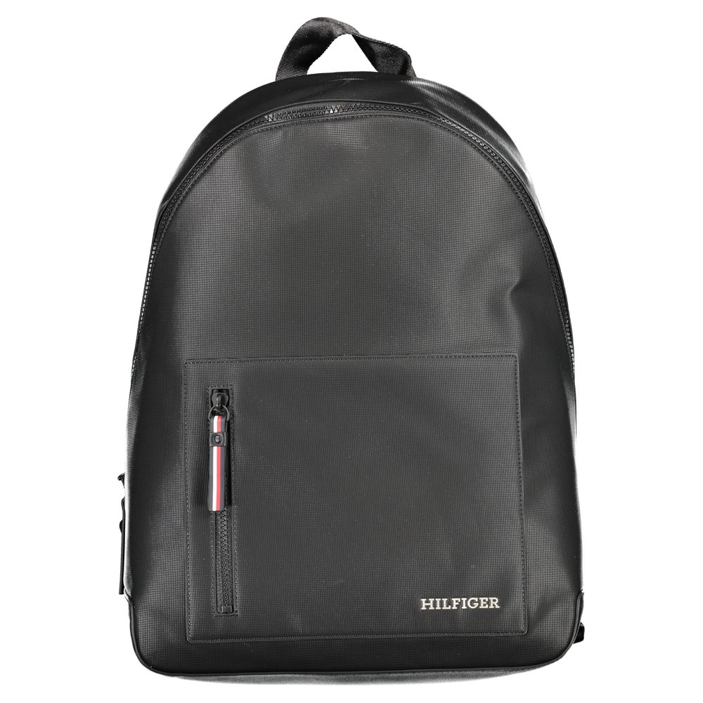 Mochila Tommy Hilfiger para hombre de poliuretano negra