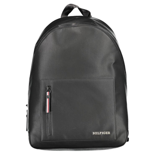 Mochila Tommy Hilfiger para hombre de poliuretano negra