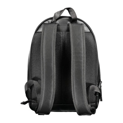 Mochila Tommy Hilfiger para hombre de poliuretano negra