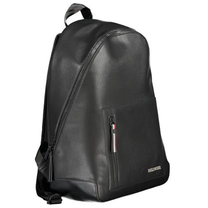 Mochila Tommy Hilfiger para hombre de poliuretano negra