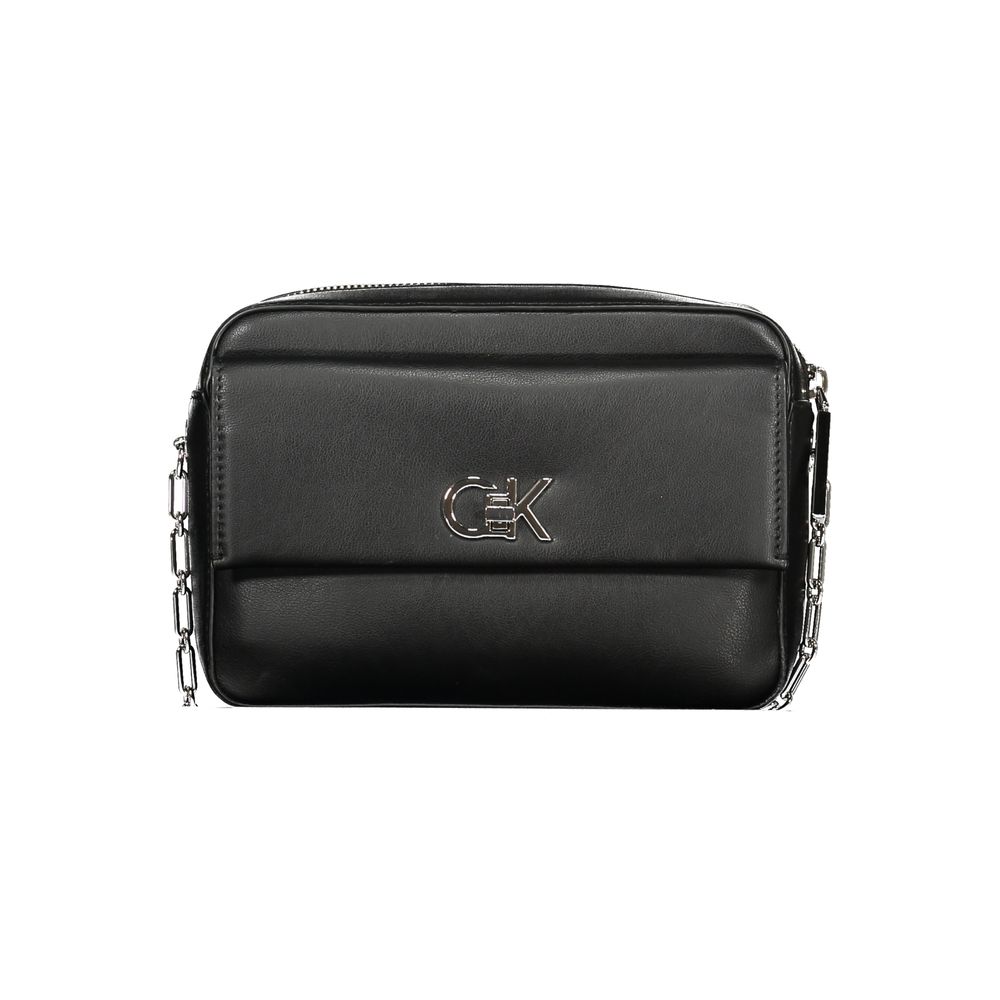 Bolso de hombro Calvin Klein negro de poliéster para mujer