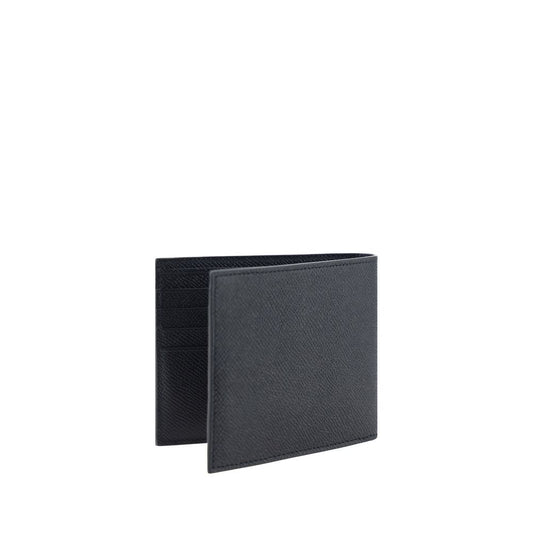 Cartera Ferragamo de piel de becerro negra Bos Taurus
