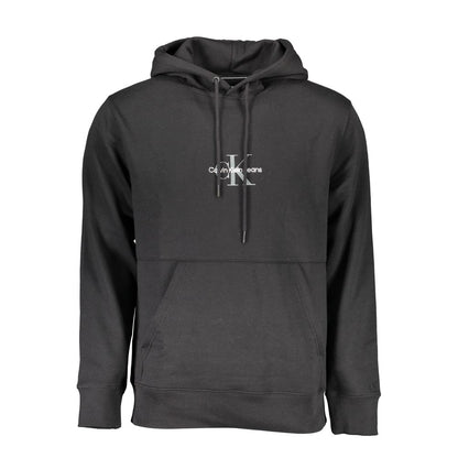 Sudadera de algodón negro para hombre Calvin Klein