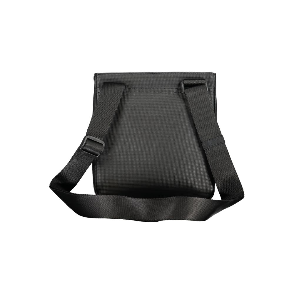 Bolso de hombro de poliuretano negro para hombre Tommy Hilfiger