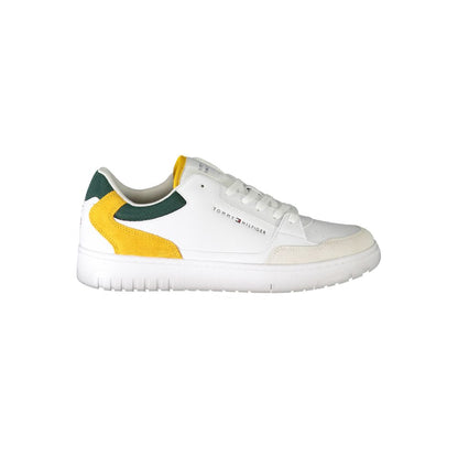 Tommy Hilfiger Zapatillas de Hombre de Cuero Bianco