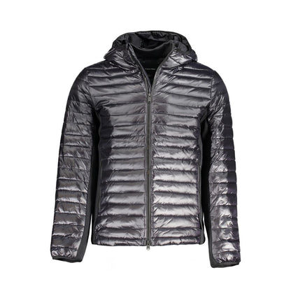 Chaqueta de nailon negra para hombre de Calvin Klein
