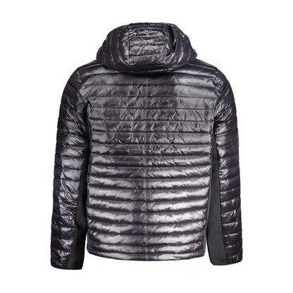 Chaqueta de nailon negra para hombre de Calvin Klein