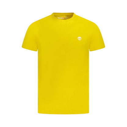 Camiseta Timberland de algodón amarillo para hombre