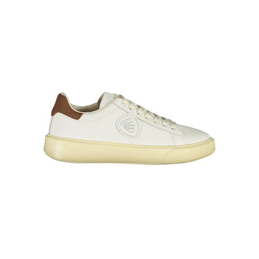 Zapatilla de hombre Blauer de poliuretano blanco