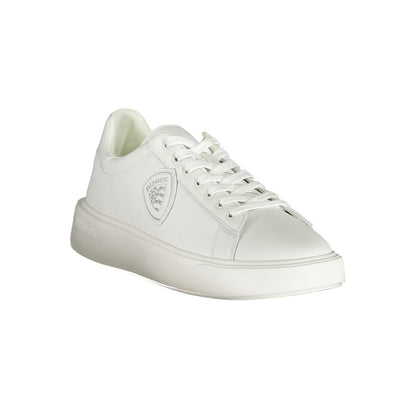 Zapatilla de hombre Blauer de poliuretano blanco