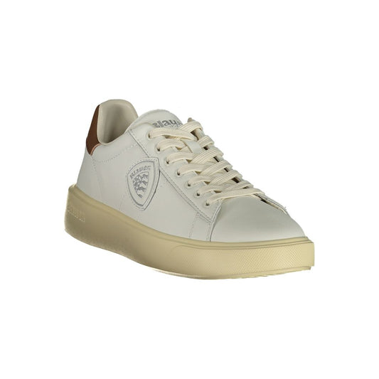 Zapatilla de hombre Blauer de poliuretano blanco