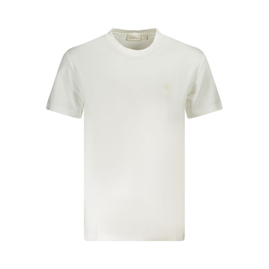 Camiseta Calvin Klein Bianco de algodón para hombre