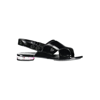 Calvin Klein Sandalia Nero Poliuretano para Mujer