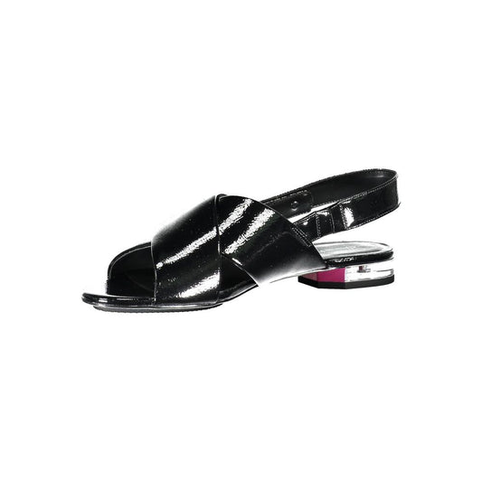 Calvin Klein Sandalia Nero Poliuretano para Mujer